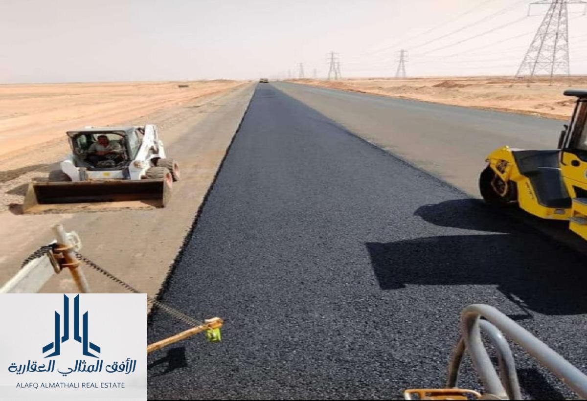 أعمال الأسفلت في جدة